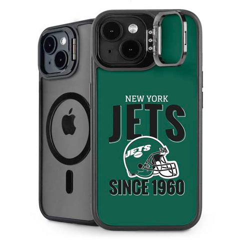 NFL New York Jets Helmet iPhone 14 Plus Kickstand Case