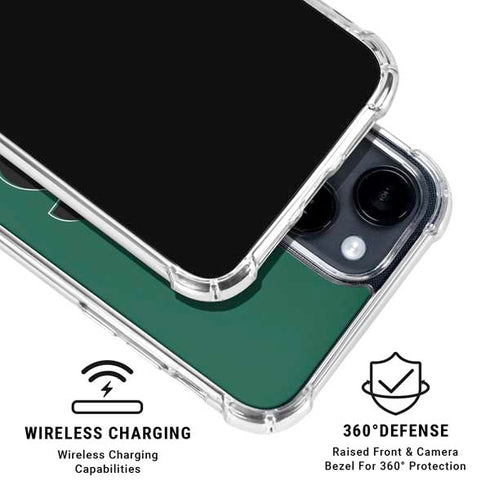 NFL New York Jets Helmet iPhone 15 Clear Case