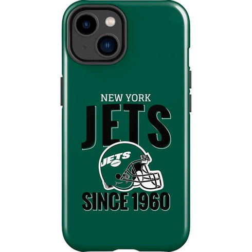 NFL New York Jets Helmet iPhone 15 Impact Case