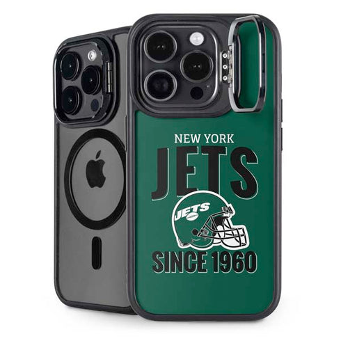 NFL New York Jets Helmet iPhone 15 Pro Max Kickstand Case
