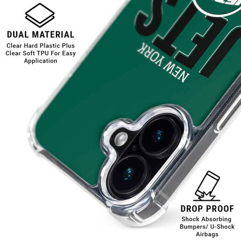 NFL New York Jets Helmet iPhone 16 MagSafe Case