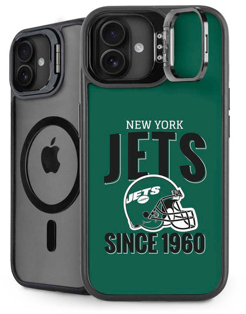 NFL New York Jets Helmet iPhone 16 Plus Kickstand Case