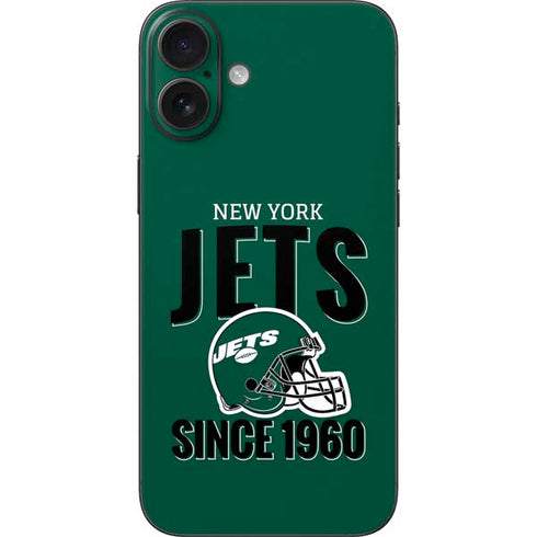 NFL New York Jets Helmet iPhone 16 Plus Skin