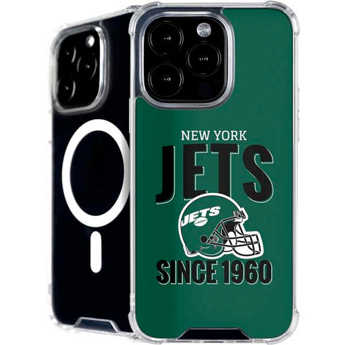 NFL New York Jets Helmet iPhone 16 Pro MagSafe Case