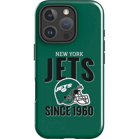NFL New York Jets Helmet iPhone 16 Pro Max Impact Case