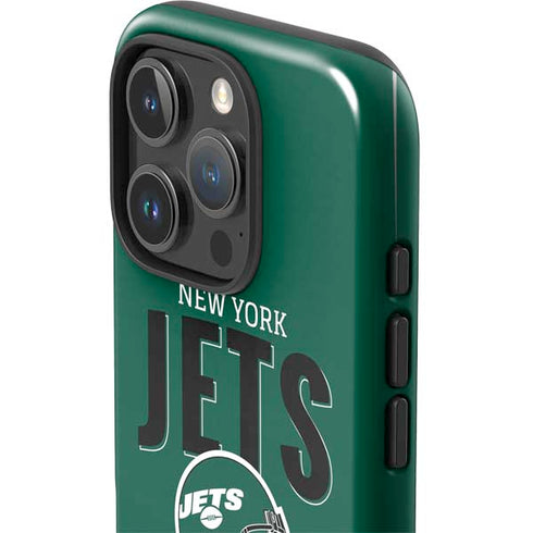 NFL New York Jets Helmet iPhone 16 Pro Max Impact Case