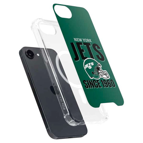 NFL New York Jets Helmet iPhone 16e MagSafe Case