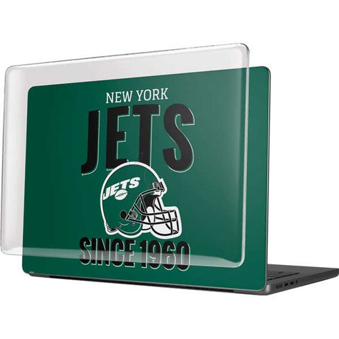 NFL New York Jets Helmet MacBook Pro 14in (2021-24) Case plus Skin