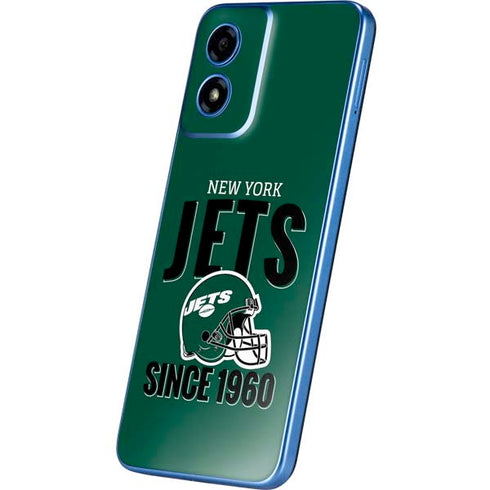 NFL New York Jets Helmet Moto G Play 4G (2024) Skin