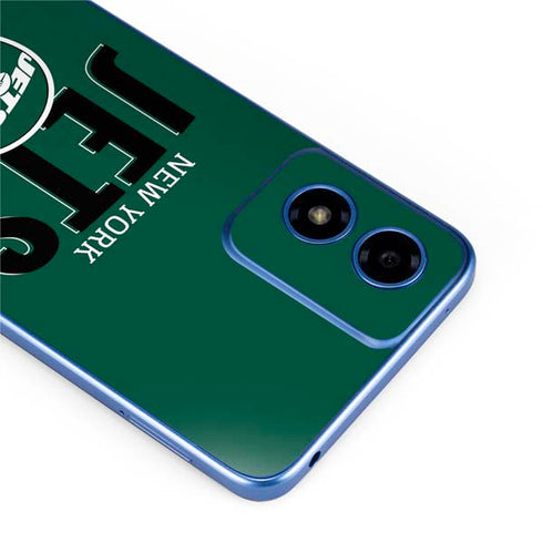 NFL New York Jets Helmet Moto G Play 4G (2024) Skin