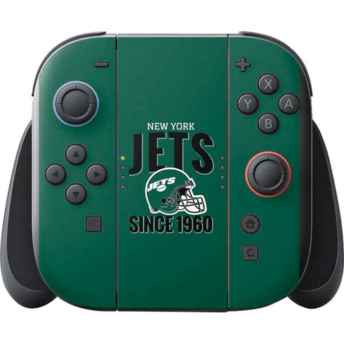 NFL New York Jets Helmet Nintendo Switch 2 (2025) with Joy-Con Skin