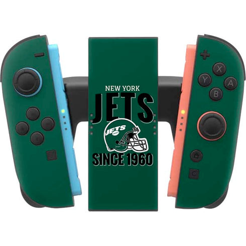 NFL New York Jets Helmet Nintendo Switch 2 (2025) Joy-Con Controller Skin