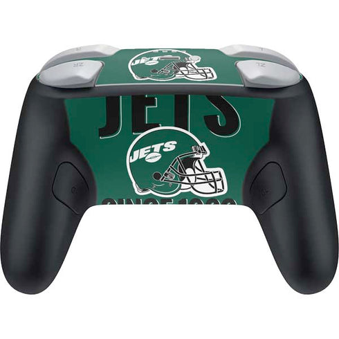 NFL New York Jets Helmet Nintendo Switch 2 (2025) Pro Controller Skin