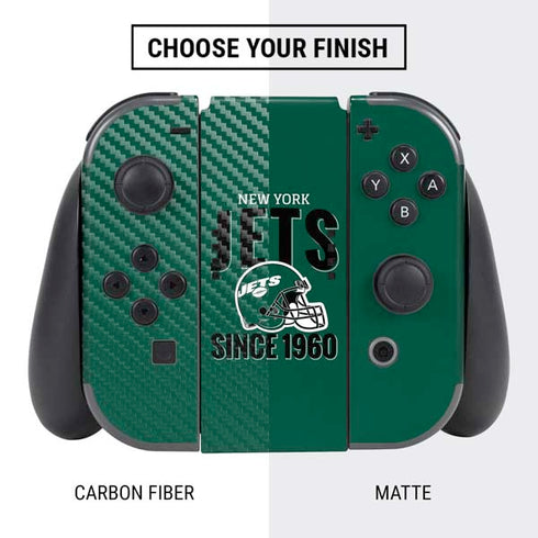 NFL New York Jets Helmet Nintendo Switch Bundle Skin