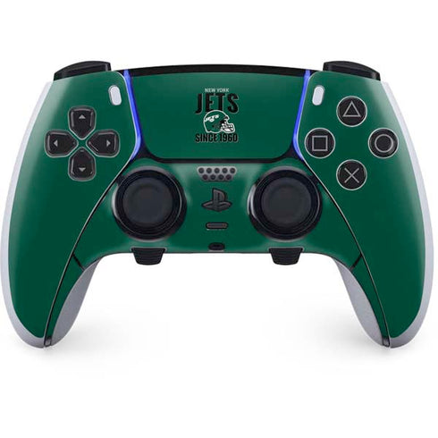 NFL New York Jets Helmet PS5 DualSense Edge Pro Controller Skin