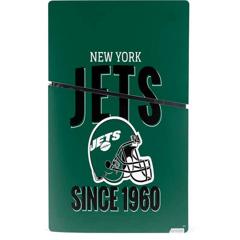 NFL New York Jets Helmet PS5 Slim Digital Edition Console Skin