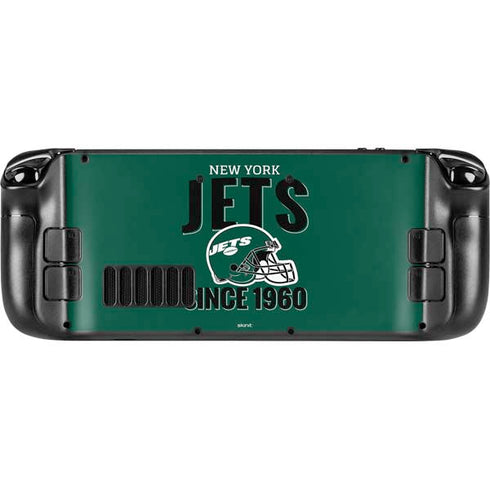 NFL New York Jets Helmet Steam Deck Handheld Gaming Computer Skin