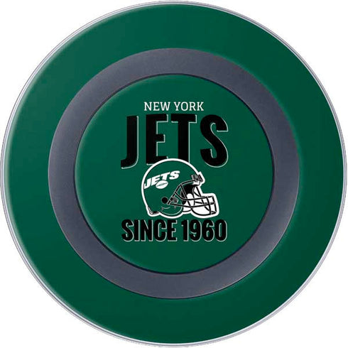 NFL New York Jets Helmet Wireless Charger Skin