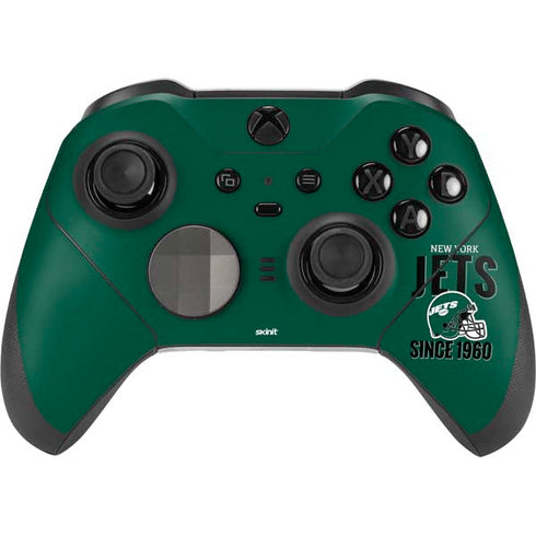 NFL New York Jets Helmet Xbox Elite Wireless Controller Series 2 Skin