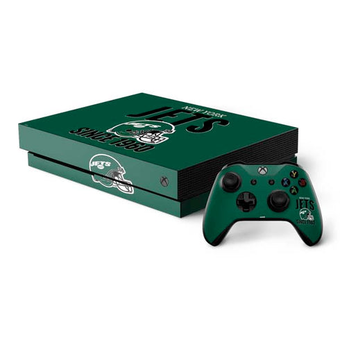 NFL New York Jets Helmet Xbox One X Bundle Skin