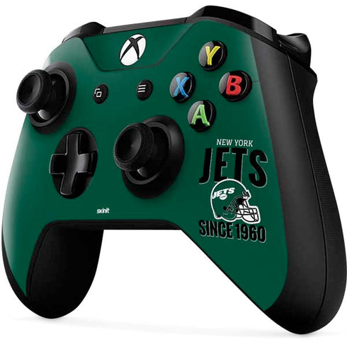 NFL New York Jets Helmet Xbox One X Controller Skin