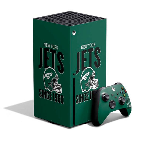 NFL New York Jets Helmet Xbox Series X Skins