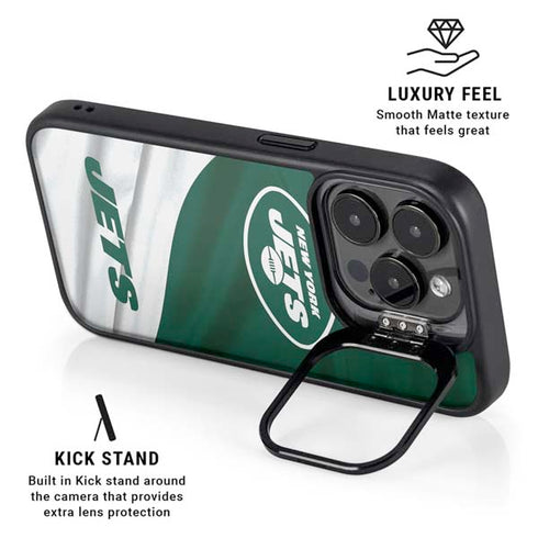 NFL New York Jets iPhone 14 Pro Max Kickstand Case