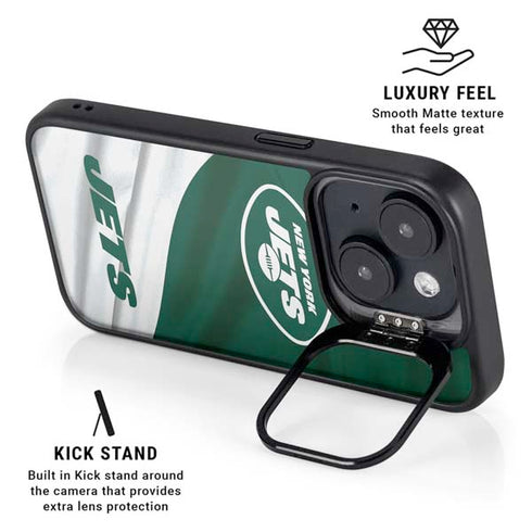 NFL New York Jets iPhone 15 Kickstand Case