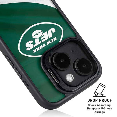 NFL New York Jets iPhone 15 Kickstand Case