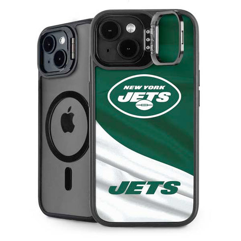NFL New York Jets iPhone 15 Plus Kickstand Case