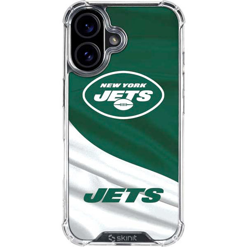 NFL New York Jets iPhone 16 Clear Case