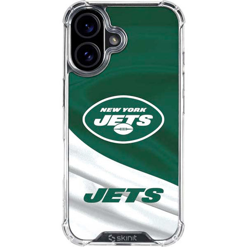 NFL New York Jets iPhone 16 Plus Clear Case
