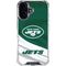 NFL New York Jets iPhone 16 Plus Clear Case