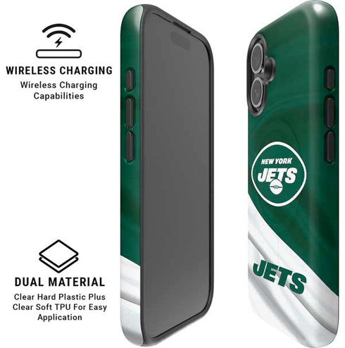 NFL New York Jets iPhone 16 Plus Magsafe Impact Case