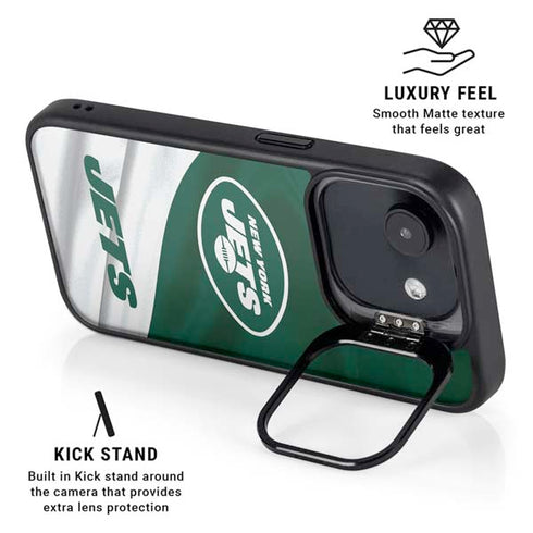 NFL New York Jets iPhone 16e Kickstand Case