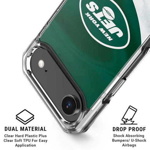 NFL New York Jets iPhone 17 Air Clear Case