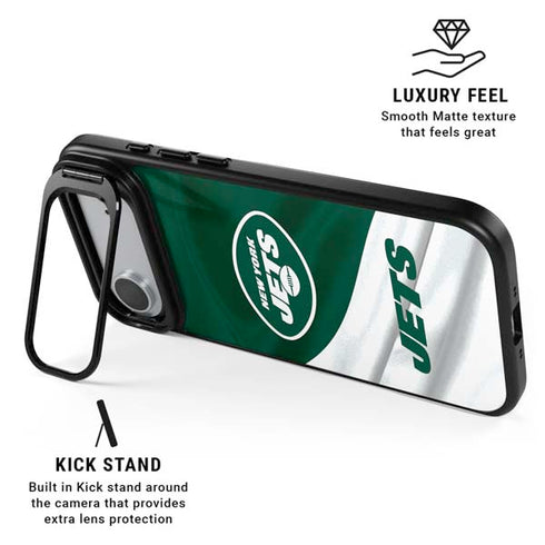 NFL New York Jets iPhone 17 Air Kickstand Case