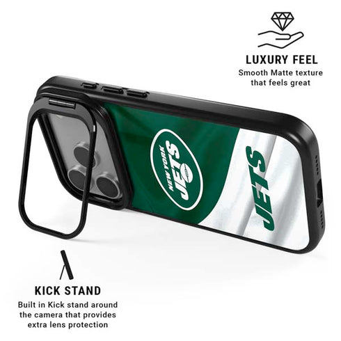 NFL New York Jets iPhone 17 Pro Kickstand Case