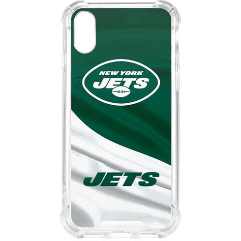 NFL New York Jets iPhone XS Clear Case