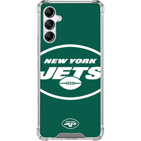 NFL New York Jets Large Logo Gabb Phone 4 Clear Case