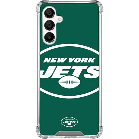 NFL New York Jets Large Logo Galaxy A16 5G Clear Case