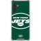 NFL New York Jets Large Logo Galaxy A17 Clear Case