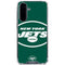 NFL New York Jets Large Logo Galaxy A36 5G Clear Case