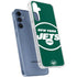 NFL New York Jets Large Logo Galaxy A55 5G Clear Case
