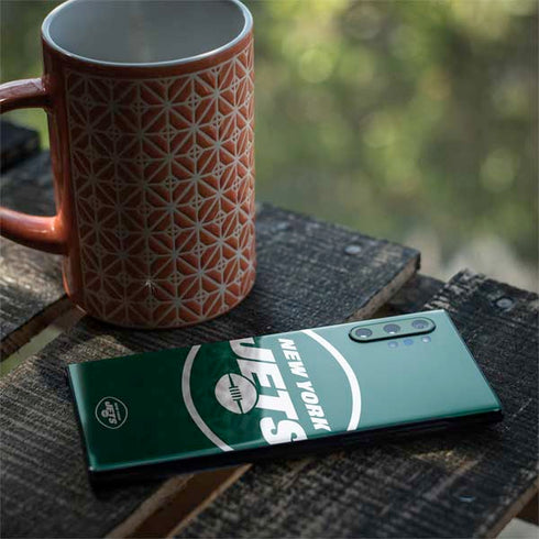 NFL New York Jets Large Logo Galaxy Note 10 Plus Skin