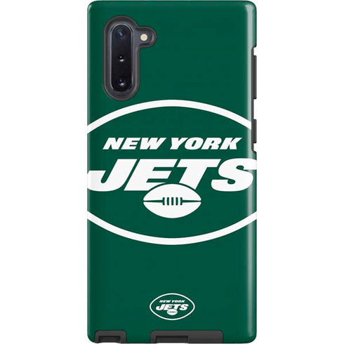 NFL New York Jets Large Logo Galaxy Cases
