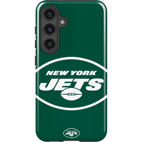 NFL New York Jets Large Logo Galaxy S25 Impact Case