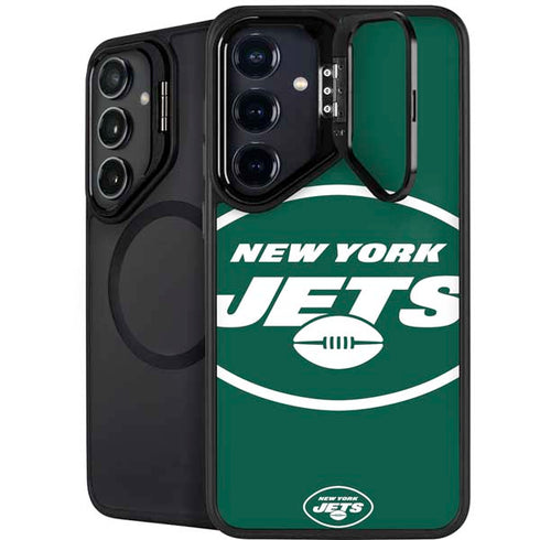 NFL New York Jets Large Logo Galaxy S25 Kickstand Case