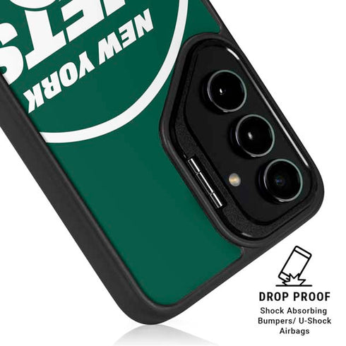 NFL New York Jets Large Logo Galaxy S25 Kickstand Case