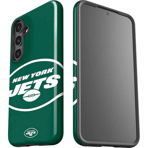 NFL New York Jets Large Logo Galaxy S25 Plus Impact Case
